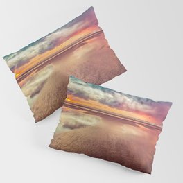 Beach Love Ocean Sunset Pillow Sham