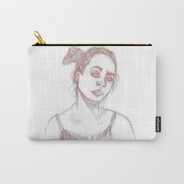 Smear Carry-All Pouch | Illustration, People 
