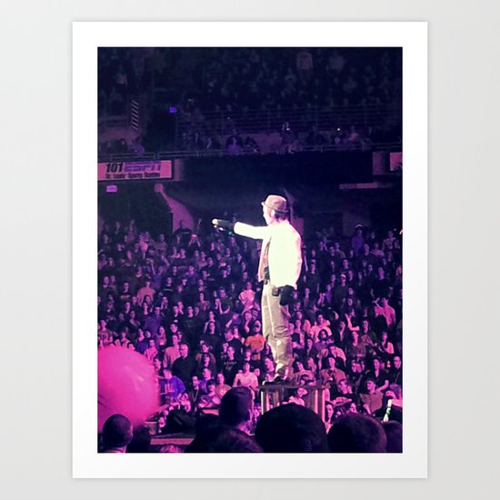Concert Photo Art Print