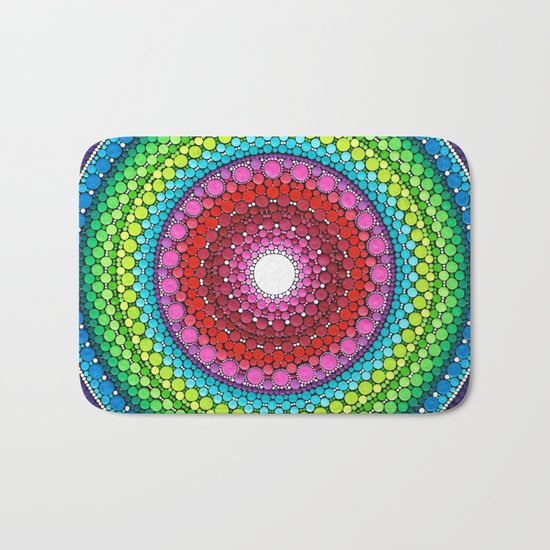 Mandala of Inner Peace Bath Mat
