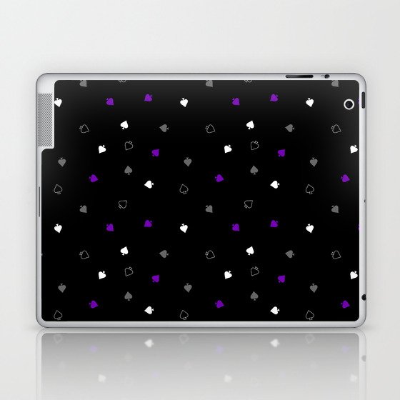 Ace of Spades Tile Laptop & iPad Skin