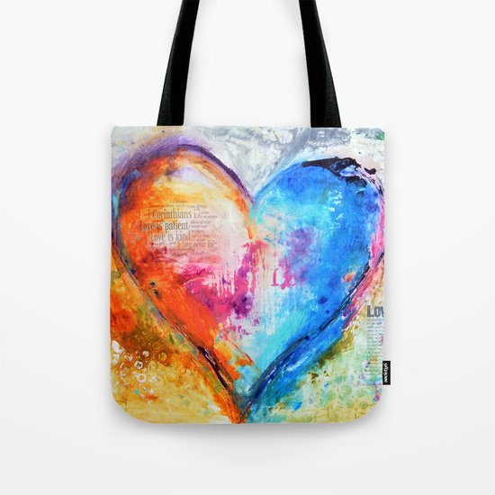 The Patience of Love Tote Bag