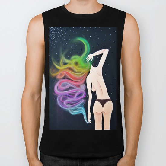 Midnight Toker (#1), Smoking Lady Series Biker Tank