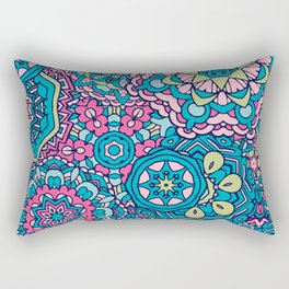 Fantasy Flowers Rectangular Pillow