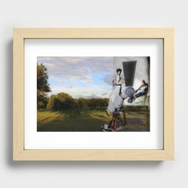 The Painter Recessed Framed Print