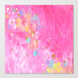 Abstract Series: Hot Pink Canvas Print