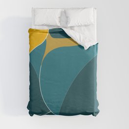 TTAN LINESS - Summer, Illustration, Booty, Cheeky, Fun, Cute Duvet Cover