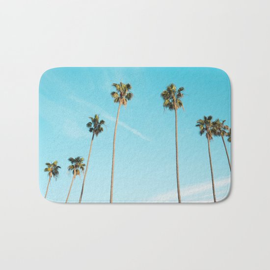 Palm Tree Sunshine Bath Mat