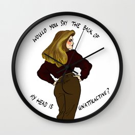 Roz Doyle Pin-up Wall Clock