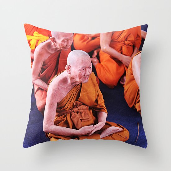 ORANGE Throw Pillow