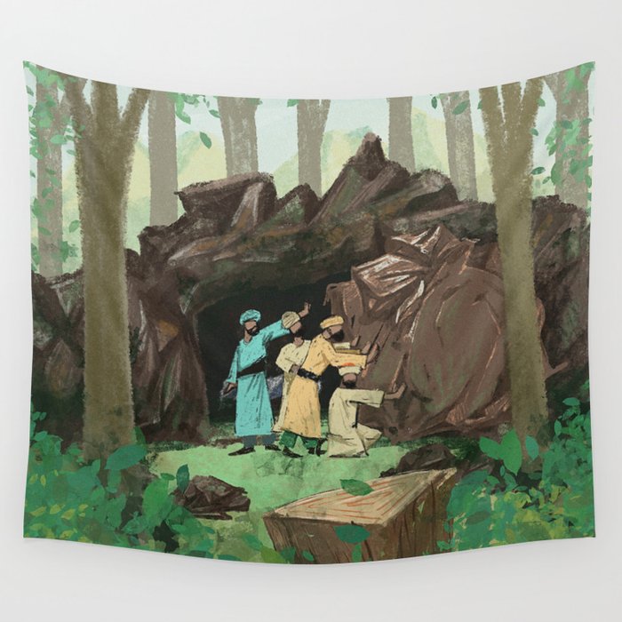  Jesus' Tomb (Good Friday) Wall Tapestry