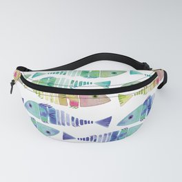 3 Tropical Fish Fanny Pack