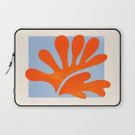 Red Coral Leaf: Matisse Paper Cutouts II Laptop Sleeve