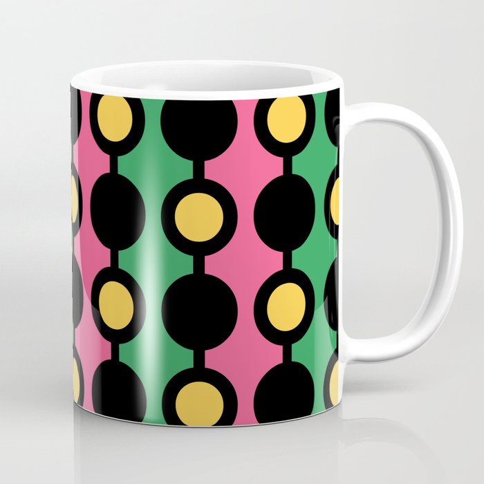 Mid Century Modern Polka Dot Beads 428 Coffee Mug