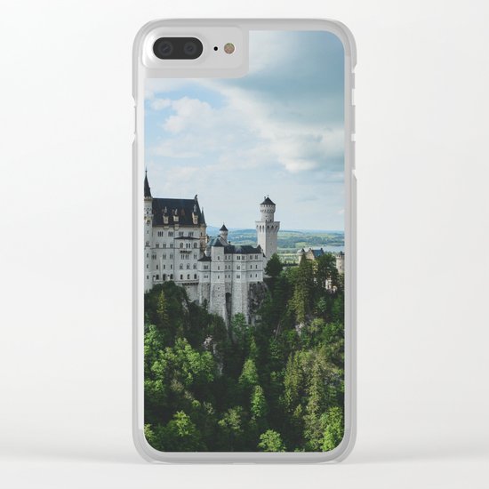 Castle dreaming Clear iPhone Case