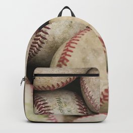Many Baseballs - Background pattern Sports Illustration Backpack