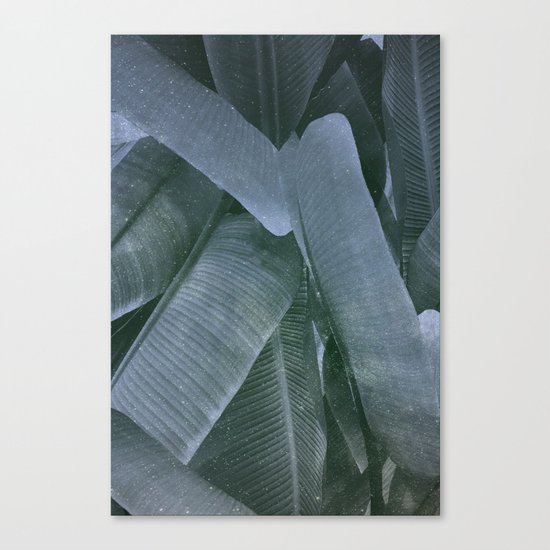 Cosmic Leafs Canvas Print
