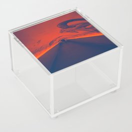 The Tunnel With The Octopus on The Wall Cinematic Photography Acrylic Box