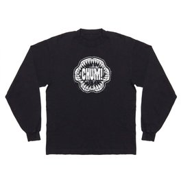 CHUM! Distressed Logo Long Sleeve T Shirt