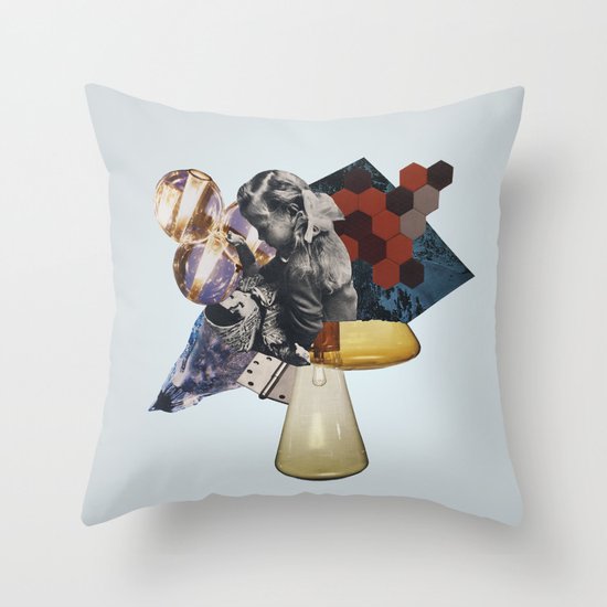 Everything we love is slowly becoming fiction Throw Pillow
