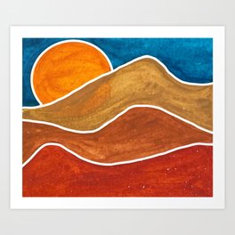 Arizona Sunset  Art Print