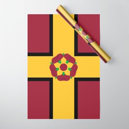 Flag of Northamptonshire Wrapping Paper