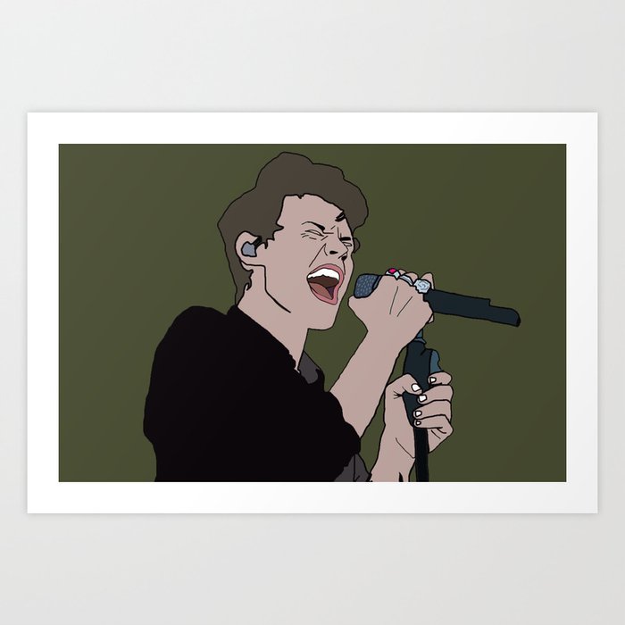 Harry Styles Outline Colour Drawing Art Print By Paulinaskalska Society6 Official harry styles facebook page. harry styles outline colour drawing art print by paulinaskalska