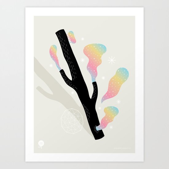 Magic Stick Art Print