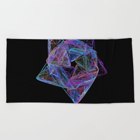 Energetic (A7 B0192) Beach Towel