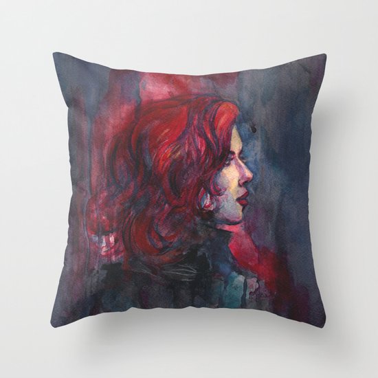 Widow Throw Pillow
