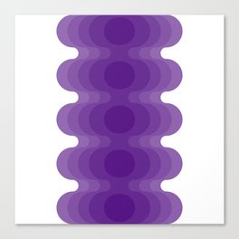 Violet Echoes Canvas Print