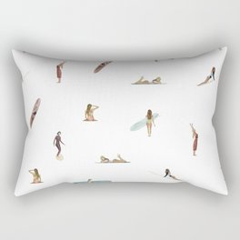 Surf Girls Rectangular Pillow