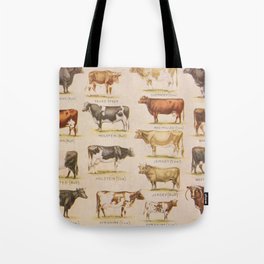 Bulls And Cows Tote Bag