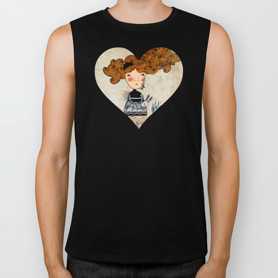 Alice in Wonderland Biker Tank