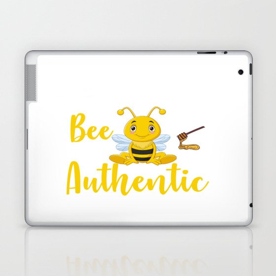 Always Bee Authentic Laptop & iPad Skin