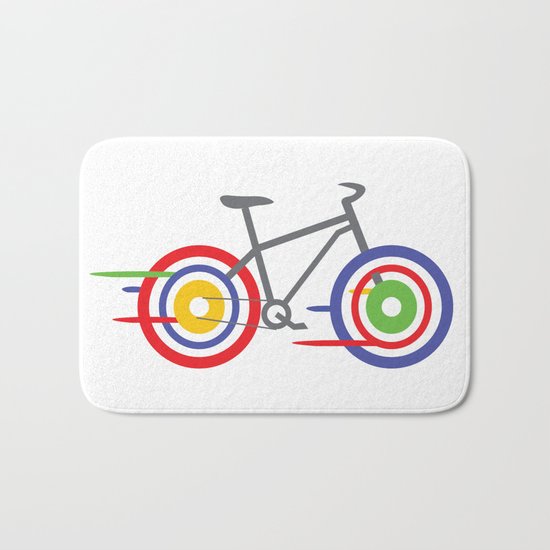 Bike! Bath Mat