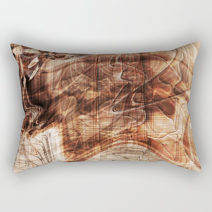 Mahogany Rectangular Pillow