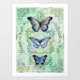 Butterfly Dance Art Print