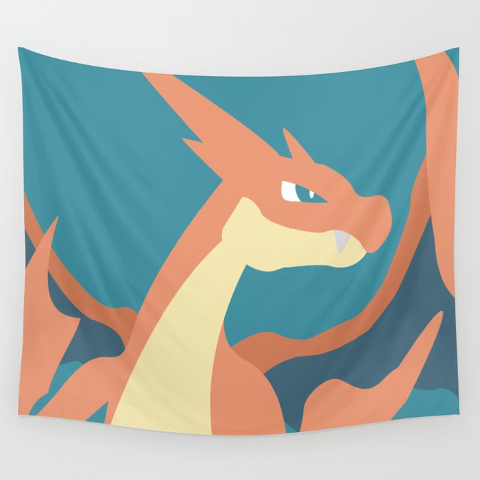 Mega Charizard Y Wall Tapestry By Amberspuzzle Society6