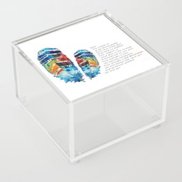 A Mother's Love Art - From All Of Their Children Acrylic Box