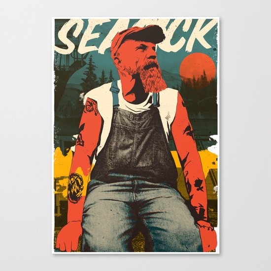 Seasick Steve Canvas Print