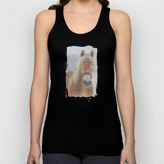 Winter Horse - JUSTART © Unisex Tank Top