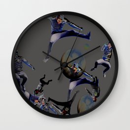 abstract pattern Wall Clock