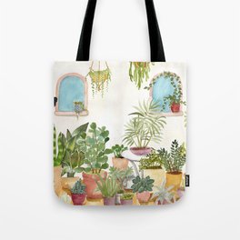 plant lady Tote Bag