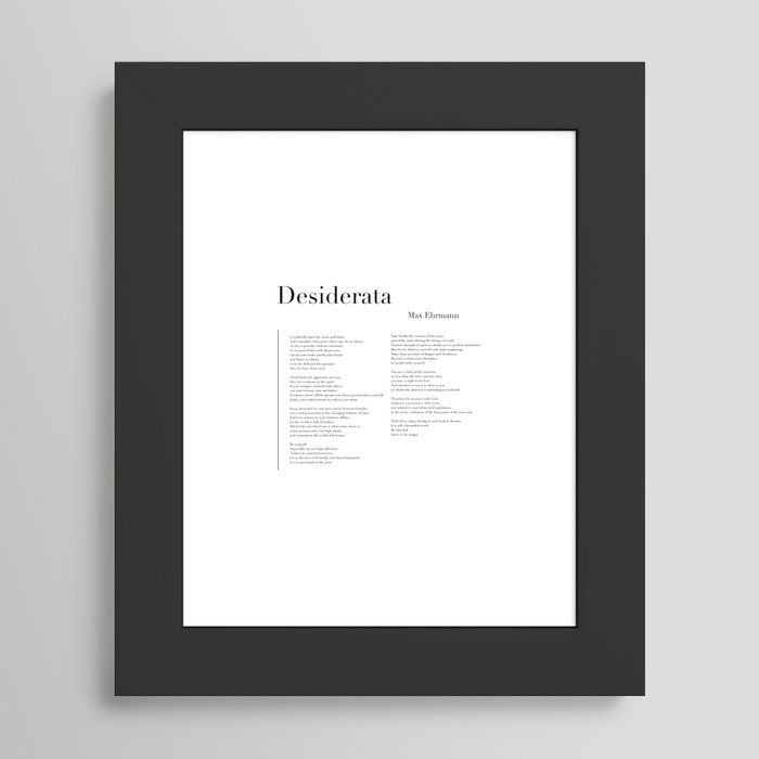 Framed Art Print