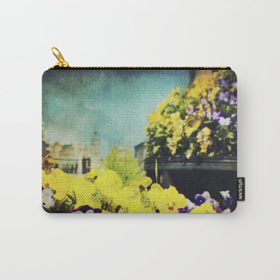 Behind the flowers Carry-All Pouch