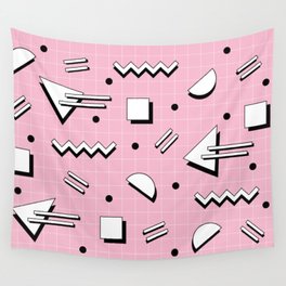 Memphis pattern 70 - 80s / 90s Retro Wall Tapestry