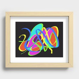 Abstract 22 Recessed Framed Print