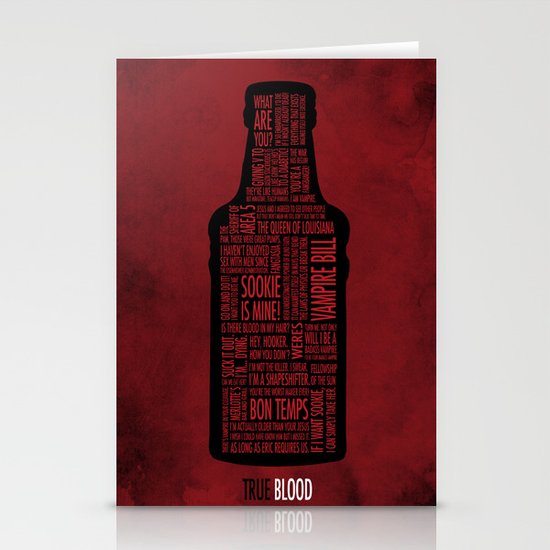 True Blood Stationery Cards