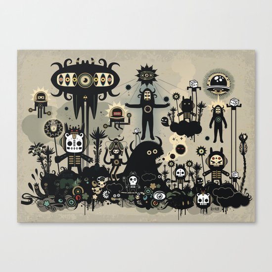 Hedgehog Divinity Canvas Print